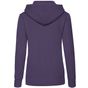 fruit of the loom Classic Hooded Sweat Lady-Fit violet