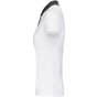 Kariban Polo jersey bicolore femme white/dark_grey_heather