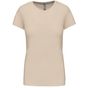 kariban T-shirt col rond manches courtes femme - light_sand - XL