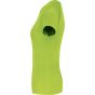 ProAct T-shirt de sport à col rond recyclé femme lime
