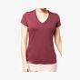 Kariban T-shirt coton bio col V femme