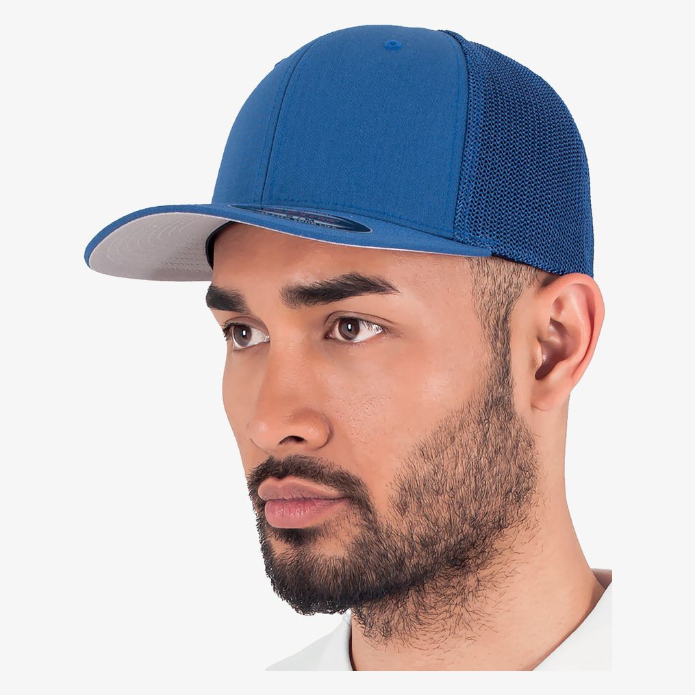 Mesh Cotton Twill Trucker Cap flexfit