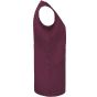 karlowsky Women's Sleeveless Medical Tunic Essential Aubergine