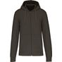 Kariban Sweat-shirt à capuche écoresponsable à fermeture zippée homme dark_grey