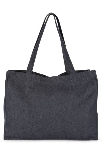 Grand sac shopping denim - Recycled Denim