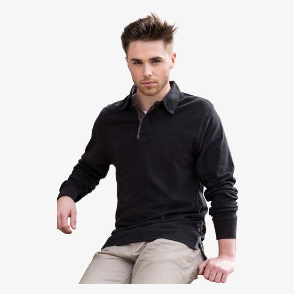 LONG SLEEVE RUGBY SHIRT  Front Row