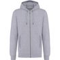 Kariban Sweat-shirt french terry écoresponsable zippé à capuche unisexe oxford_grey