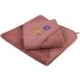 A&R Serviette à capuche pour bébé PRINT-Me® Old pink