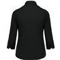 kariban chemise manches 3/4 femme black