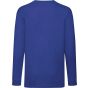 fruit of the loom Kids valueweight long sleeve T royal_blue