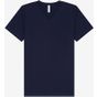 Bella Unisex v-neck jersey tee navy