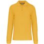 Kariban Polo manches longues homme yellow