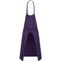 kariban Tablier coton sans poche purple