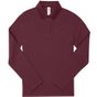 B&C Collection B&C My Polo 180 LSL /Women burgundy