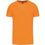 Kariban T-shirt col rond manches courtes homme orange