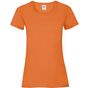 fruit of the loom Tee-shirt femme Valueweight orange