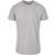 Build Your Brand Basic Basic Round Neck T-Shirt - heather_grey - S
