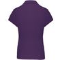 kariban Polo manches courtes femme purple