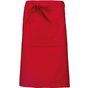 Kariban Tablier polycoton long red