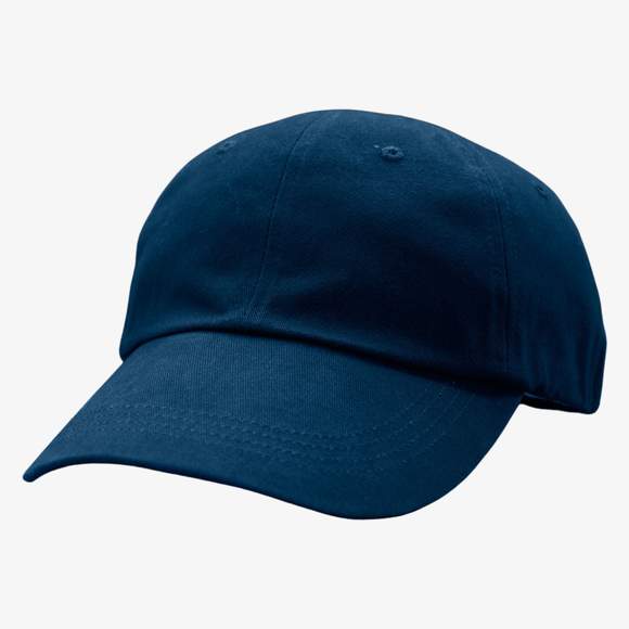 Solid Low-Profile Brushed Twill Cap anvil