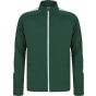 Finden+Hales Adults' knitted tracksuit top green/white