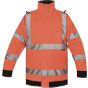 Korntex HI-Vis Rain Lite Jacket Kaunas signal_orange