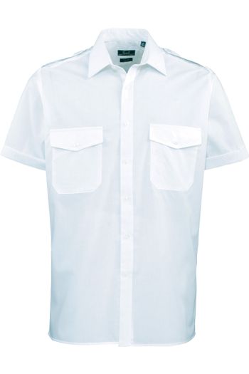 Image produit Chemise pilote à manches courtes pour homme