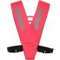 Korntex Kids Hi-Vis safety collar Haiti with safety clasp Neon pink