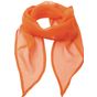 Premier Foulard en mousseline colours collection pour femme terracotta