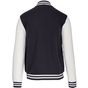 Kariban Blouson molleton teddy Unisexe navy/white