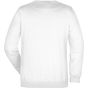 James&Nicholson Round Sweat Heavy white