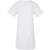 Build Your Brand Ladies Tee Dress white