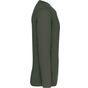 Kariban T-shirt homme manches longues encolure ronde dark_khaki
