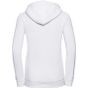 Russell Authentic Sweat capuche zippé femme white