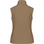 Kariban Bodywarmer softshell femme camel