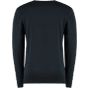 Kustom Kit Arundel Crew Neck Sweater Navy