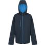 Regatta Men's Navigate 2 Layer Hooded Softshell Jacket black/new_royal