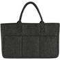 SG Accessories - Bags Pocket Felt Shopper charcoal_melange