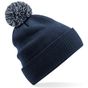 Beechfield Bonnet Snowstar® recyclé french_navy/light_grey