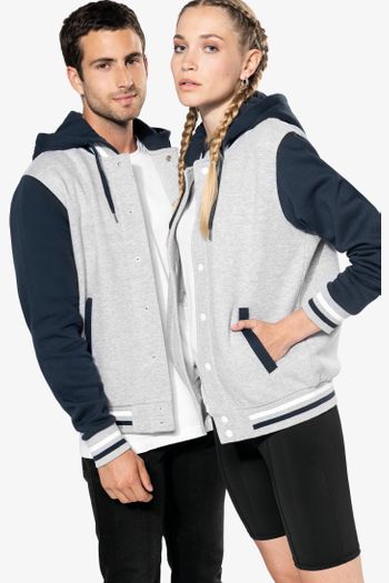 Image produit Blouson Teddy à capuche Unisexe