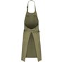 kariban Tablier avec poche en coton Bio light_olive_green