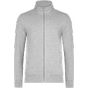 HRM Men´s Premium Full-Zip sweat Jacket Grey melange