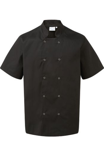 Image produit Veste de cuisine à manches courtes et à boutons-pression