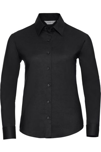 Image produit Ladies’ long sleeve tailored oxford shirt