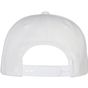 flexfit 5-Panel Premium Curved Visor Snapback Cap white