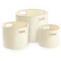 Westford Mill Bac de rangement en toile natural