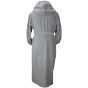 A&R Peignoir en velours avec capuche Robezz® Light grey