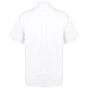 Henbury Men's classic s/s oxford shirt white