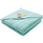 A&R Serviette à capuche pour tout-petits PRINT-Me® Mint green