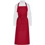 SG Accessories - Bistro Amsterdam - Recycled Bib Apron with Pocket red